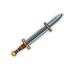 A sword on the forge